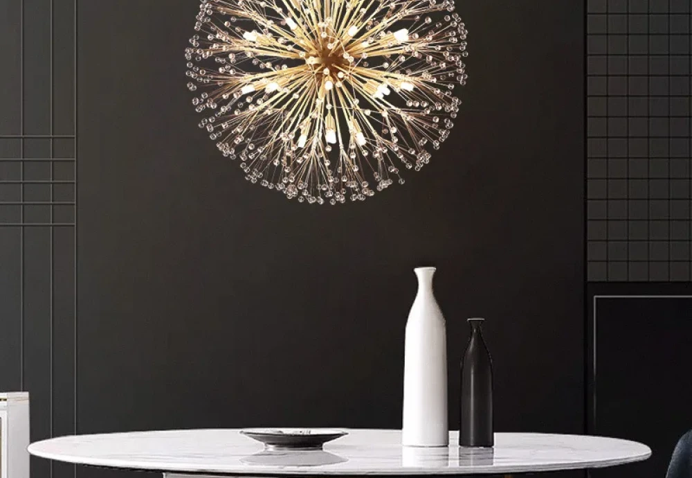 flushmount crystal chandelier