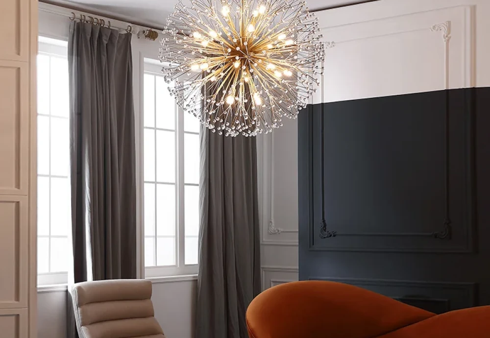 crystal ball chandelier lighting fixture